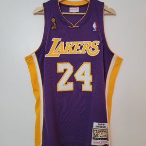 Kobe Bryant #24 LA Lakers 08-09 Authentic Mitchell & Ness Jersey